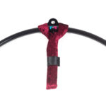 Velvet Hand Loop Strap - Burgundy