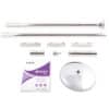 X-POLE XPERT Set PRO - Stainless Steel: Spinning & Static with X-LOCK