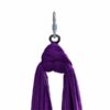 Pro Aerial Silks Kit Purple: Fabric, Carabiner, and Figure 8 Set
