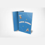 Aerial Dance Lined Notebook