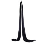 Low Stretch Aerial Silks - Black