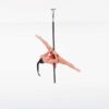 Aerial Dance Pole Rubber Black - Lupit Flying Pole Classic, 2000mm