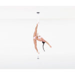 Lupit Pole Classic G2 White 45mm - Elegant Pole Dance Training