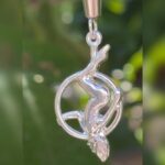 aerial hoop necklace