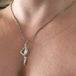 Handcrafted Jewelry with Pole Dancing Figure